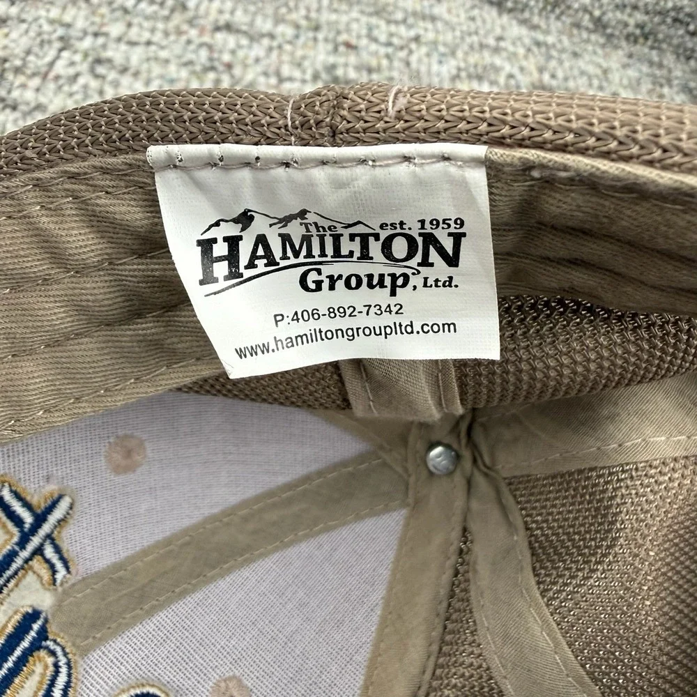 Hamilton Group Montana State Bobcats CATS Adjustable Baseball Hat Cap Camo